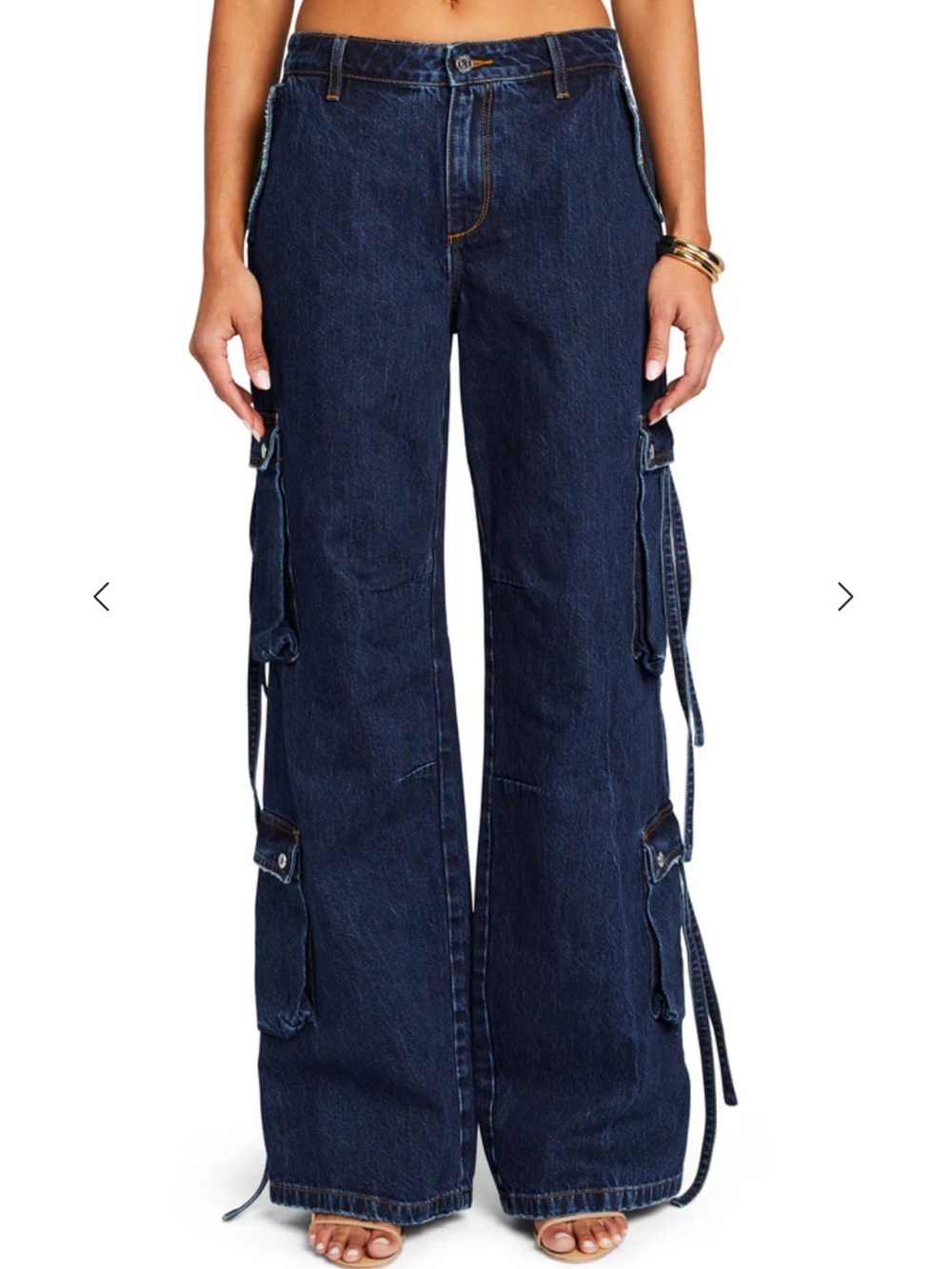 NWT Ser.o.ya Joss Cargo Jean in Deep Sea! Size 29